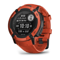 Мультиспортивные часы Garmin INSTINCT 2x Solar Flame Red
