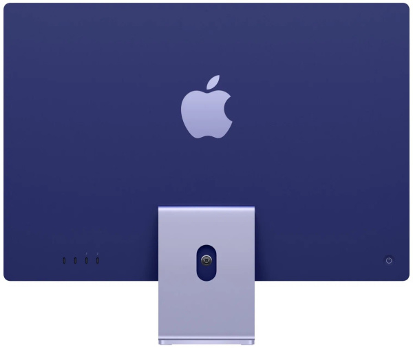 Apple iMac 24" Retina 4K, M1 (8C CPU, 8C GPU), 16 ГБ, 512 ГБ SSD, Purple (фиолетовый), английсская клавиатура