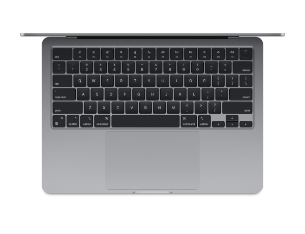 Apple MacBook Air 13" (M3, 8C CPU, 10C GPU, 2024), 16 ГБ, 256 ГБ SSD, Space Gray (серый космос)
