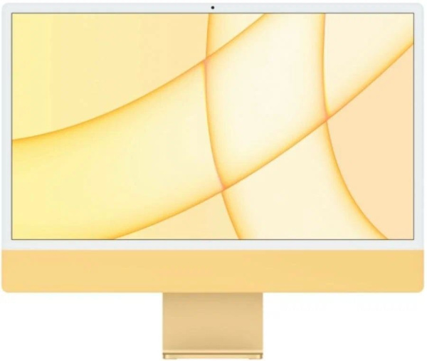 Apple iMac 24" Retina 4K, M1 (8C CPU, 8C GPU), 16 ГБ, 1 ТБ SSD, Yellow (жёлтый), русская клавиатура
