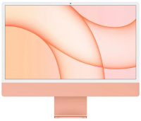 Apple iMac 24" Retina 4K, M1 (8C CPU, 8C GPU), 8 ГБ, 256 ГБ SSD, Orange (оранжевый), русская клавиатура