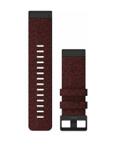 Нейлоновый ремешок Garmin QuickFit 26 mm Watch Bands Heathered Red Nylon