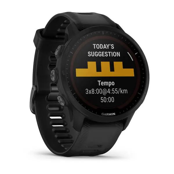 Мультиспортивные часы Garmin ForeRunner 955 Solar Black