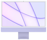 Apple iMac 24" Retina 4K, M1 (8C CPU, 8C GPU), 8 ГБ, 256 ГБ SSD, Purple (фиолетовый), русская клавиатура