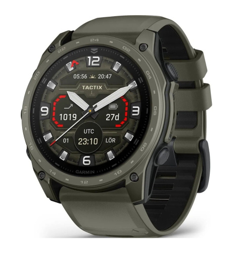 Мультиспортивные часы Garmin Tactix 8 51mm, Amoled Saphire Solver, Cerakote Olive Drab фото