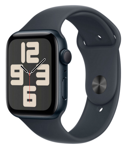 Apple Watch SE, 44 mm, M/L, Midnight, 2024