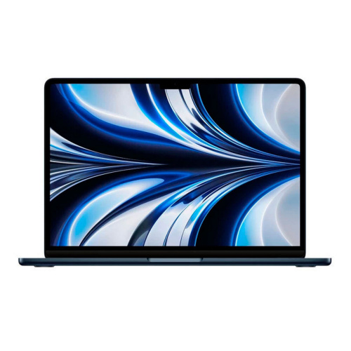 Apple MacBook Air 13" (M2, 8C CPU, 8C GPU, 2022), 16 ГБ, 256 ГБ SSD, Midnight («Полуночный черный»)