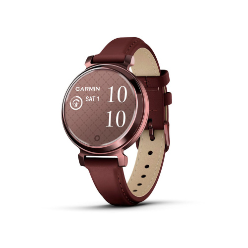 Умные часы Garmin Lily 2 Dark Bronze Case with Mulberry Leather Band