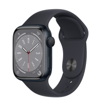 Apple Watch Series 8, 41 мм, Midnight sport, размер S/M