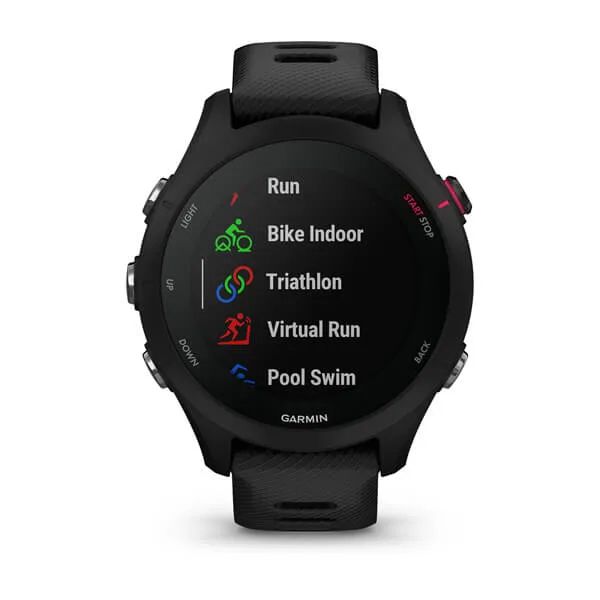 Мультиспортивные часы Garmin ForeRunner 255S Music Black