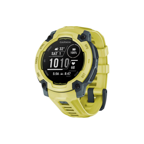 Мультиспортивные часы Garmin INSTINCT E Electric Lime, 45 mm