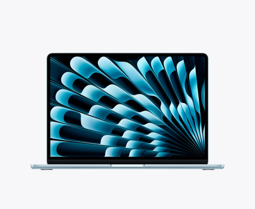 Фото Apple MacBook Air 13" (M5, 10C CPU, 10C GPU, 2026), 32 ГБ, 4 ТБ SSD, Sky Blue (небесно-голубой)