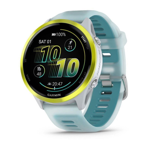 Фото Мультиспортивные часы Garmin ForeRunner 570 47mm AMP Yellow Aluminium 