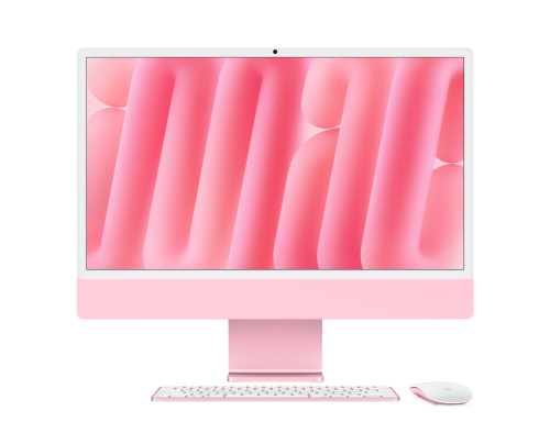 Apple iMac 24" Retina 4,5K, M4 (8C CPU, 8C GPU, 2024), 16GB, 256GB SSD, Pink (розовый)