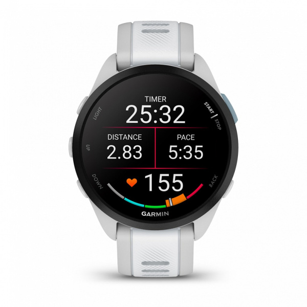 Фото Мультиспортивные часы Garmin ForeRunner 165 Music Mist Gray/Whitestone