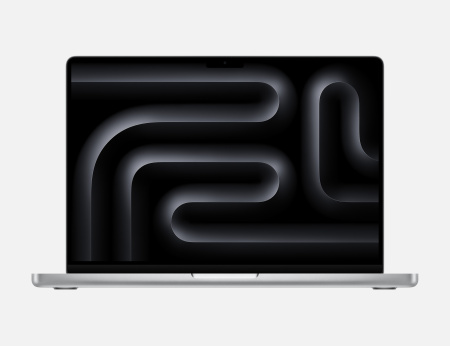 Фото Apple MacBook Pro 14 M3 (8C CPU/10C GPU, 2023) 8 ГБ, 512 ГБ SSD, Silver (Серебристый)