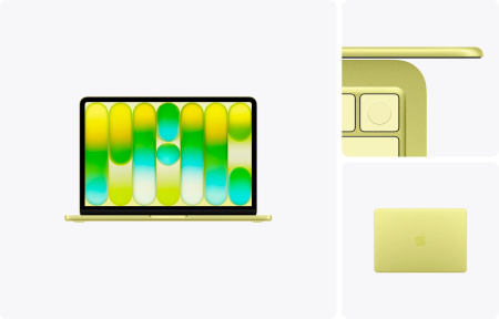 Фото Apple MacBook Neo (A18 Pro, 6C CPU, 5C GPU, 2026) 8ГБ, 256ГБ, Citrus