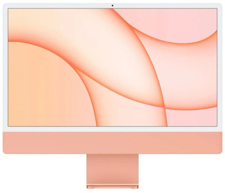 Apple iMac 24" Retina 4K, M1 (8C CPU, 8C GPU), 8 ГБ, 512 ГБ SSD, Orange (оранжевый), русская клавиатура