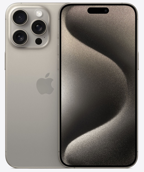 Apple iPhone 15 Pro Sim+E-Sim 256GB Natural Titanium (натуральный титан)