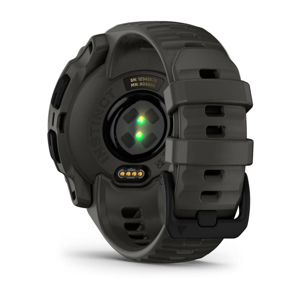Мультиспортивные часы Garmin INSTINCT E Black Charcoal Band, 45 mm