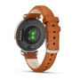 Умные часы Garmin Lily 2 Cream Gold Case with Tan Leather Band