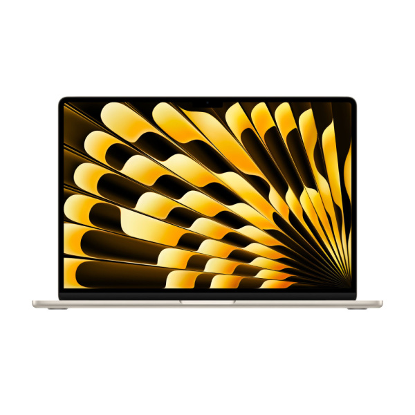 Apple MacBook Air 13" (M3, 8C CPU, 10C GPU, 2024), 16 ГБ, 512 ГБ SSD, Starlight («сияющая звезда»)