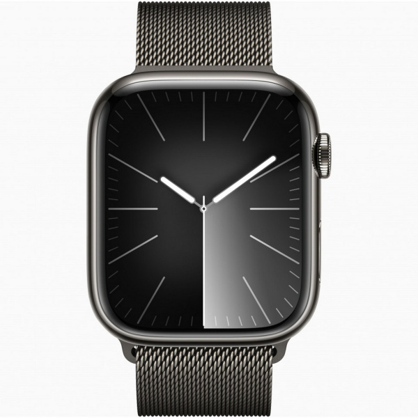 Apple Watch Series 9, 45mm, Graphite / Milanese Loop