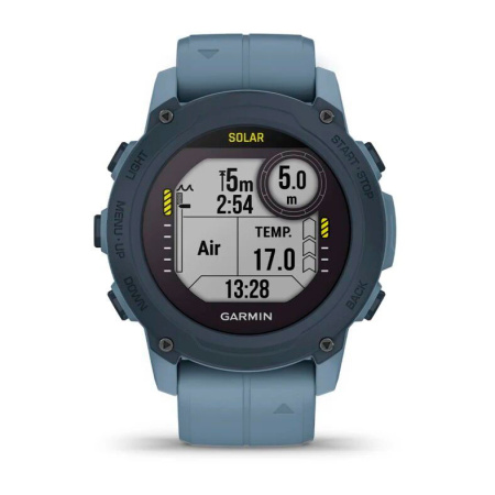 Мультиспортивные часы Garmin Descent G1 Solar Dive Computer Hurricane Blue