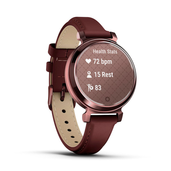 Умные часы Garmin Lily 2 Dark Bronze Case with Mulberry Leather Band