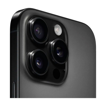 Apple iPhone 16 Pro, eSIM, 256 GB, Black Titanium (титановый чёрный)