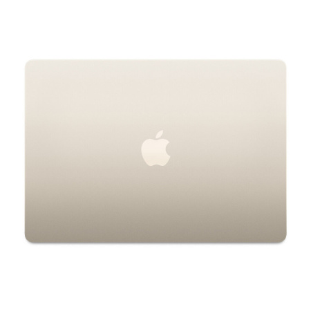 Apple MacBook Air 15" (M3, 8C CPU/10C GPU, 2024), 24 ГБ, 512 ГБ SSD, Starlight («сияющая звезда») 