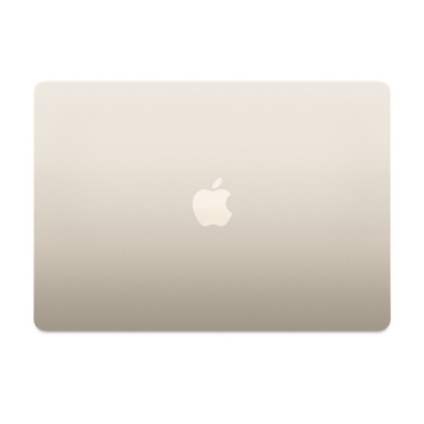 Apple MacBook Air 15" (M3, 8C CPU/10C GPU, 2024), 16 ГБ, 256 ГБ SSD, Starlight («сияющая звезда») 