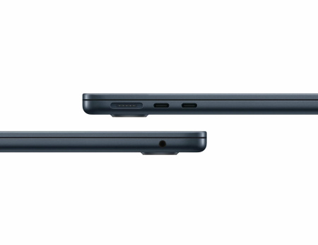 Apple MacBook Air 13" (M3, 8C CPU, 10C GPU, 2024), 8 ГБ, 512 ГБ SSD, Midnight («Полуночный черный»)