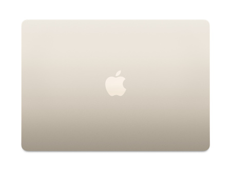 Apple MacBook Air 15" (M3, 8C CPU/10C GPU, 2024), 8 ГБ, 256 ГБ SSD, Starlight («сияющая звезда») 
