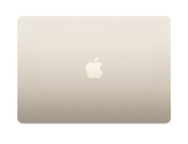 Apple MacBook Air 15" (M3, 8C CPU/10C GPU, 2024), 16 ГБ, 512 ГБ SSD, Starlight («сияющая звезда») 