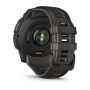 Мультиспортивные часы Garmin INSTINCT 3 AMOLED Black Charcoal Band, 50 mm
