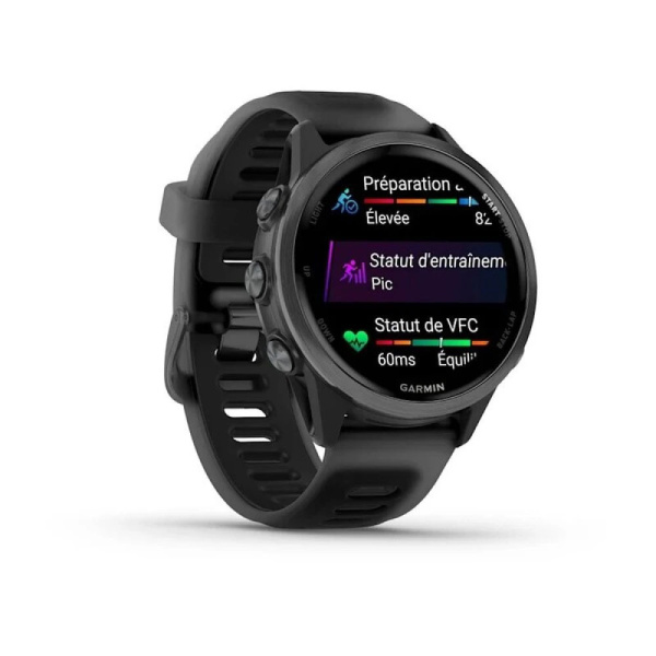 Фото Мультиспортивные часы Garmin ForeRunner 570 42mm Slate Gray Aluminum with Black Band