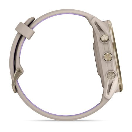 Часы Garmin Forerunner 970 Titanium with French Grey Case and French Grey/Translucent Indigo Band