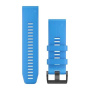 Ремешок сменный Garmin QuickFit 26MM Watch Bands Cyan Blue Silicone