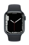 Часы Apple Watch Series 7 GPS 41mm Aluminum Case with Sport Band (Черный/ Темная ночь) MKMX3