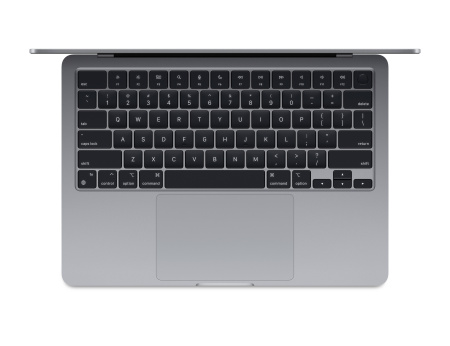 Apple MacBook Air 13" (M3, 8C CPU, 10C GPU, 2024), 16 ГБ, 256 ГБ SSD, Space Gray (серый космос)