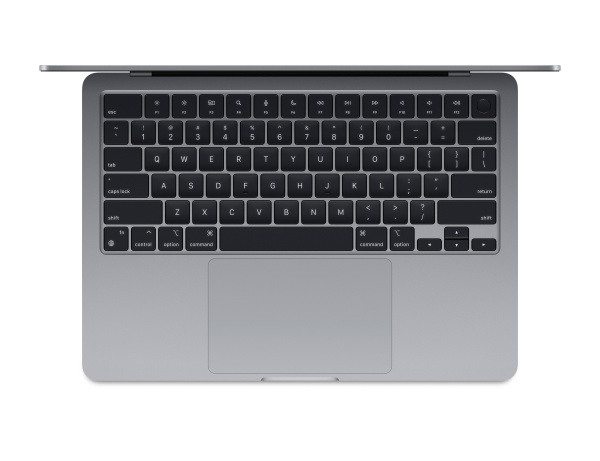 Apple MacBook Air 13" (M3, 8C CPU, 10C GPU, 2024), 16 ГБ, 256 ГБ SSD, Space Gray (серый космос)