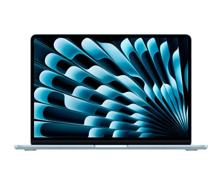 Apple MacBook Air 15" (M4, 10C CPU, 10C GPU, 2025), 24 ГБ, 512 ГБ SSD, Sky Blue (небесно-голубой)