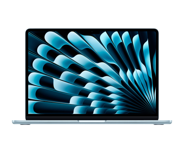 Apple MacBook Air 15" (M4, 10C CPU, 10C GPU, 2025), 16 ГБ, 256 ГБ SSD, Sky Blue (небесно-голубой)