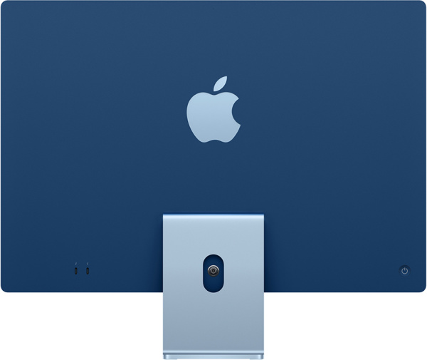 Apple iMac 24" Retina 4K, M1 (8C CPU, 8C GPU), 16 ГБ, 1 ТБ SSD, Blue (синий)