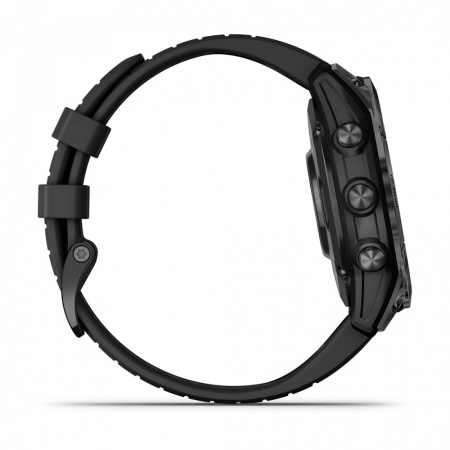 Мультиспортивные часы Garmin Epix Pro (Gen 2) Standard Edition 47 мм, серый, черный ремешок