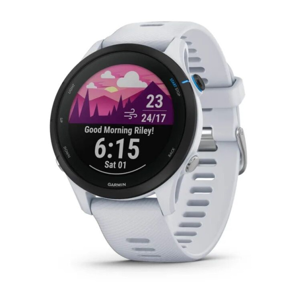 Фото Мультиспортивные часы Garmin ForeRunner 255 Music Whitestone