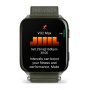 Мультиспортивные часы Garmin Venu X1 Black with Slate Titanium Caseback and MOSS Comfortfit Nylon Band фото
