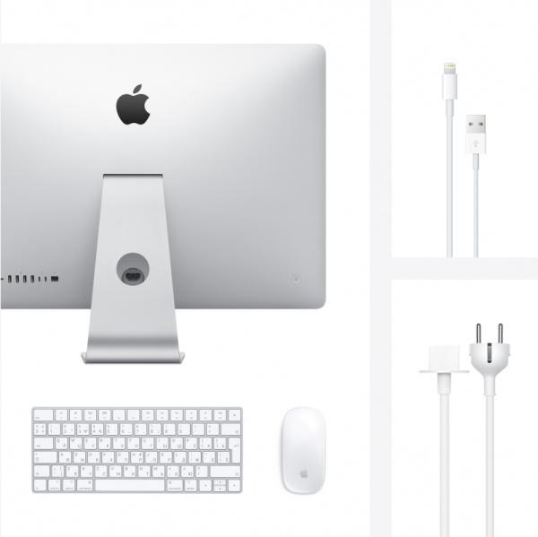 Apple iMac 27" Retina 5K  (Intel I5 3.3 ГГц), 8 ГБ, 512 ГБ SSD, Silver (серебристый)