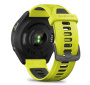 Фото Мультиспортивные часы Garmin ForeRunner 965 Carbon Gray Amp Yellow band 